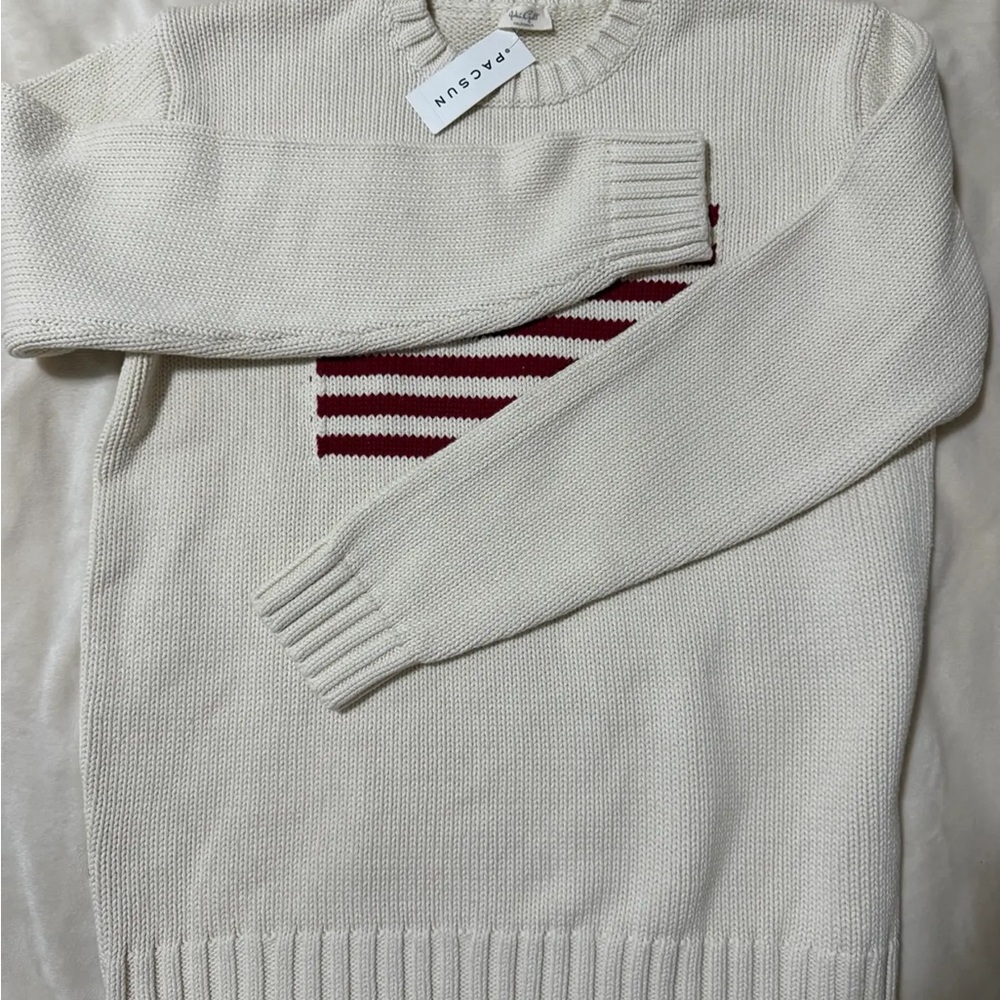 Brandy Melville Nico Flag Sweater - Picture 4 of 4